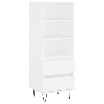 Dressoir hoog wit | 76% Korting, Ophalen of Verzenden, Gebruikt