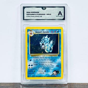Pokémon Graded card - Giovannis Gyarados Holo 5 - Pokemon -, Nieuw
