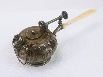 Brander - .800 zilver - Brander voor Buliery