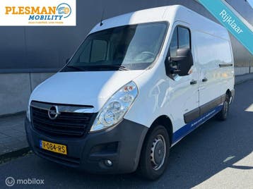 Zakelijke lease - Opel Movano bestel 2.3 CDTI BiTurbo L2H3, Automaat, Stof, Gebruikt, Wit
