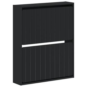vidaXL Wandgemonteerde Schoenkast ZWOLLE 71 x 17 x 86 cm, Verzenden, Nieuw