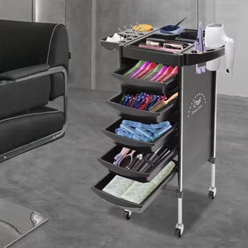 Salonwagen 6-Niveaus 5 Lades Verrijdbare Opberger, Huis en Inrichting, Kasten | Overige, Verzenden, Nieuw