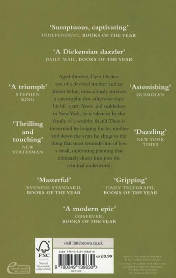 The Goldfinch 9780349139630 Donna Tartt, Verzenden, Gelezen, Donna Tartt