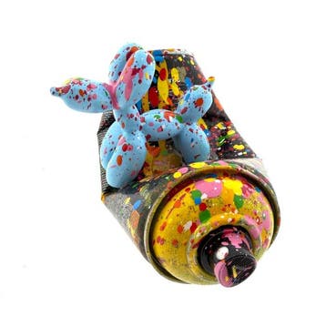 Koen Betjes (1992) - Balloon Dog crushed Spraycan