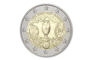 2 euro Europees Kampioenschap Voetbal 2016 - Frankrijk, Verzenden