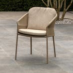 Florence Prado dining tuinset 130xH75 cm rond 5 delig, Tuin en Terras, Tuinsets en Loungesets, Ophalen of Verzenden, Nieuw, Aluminium