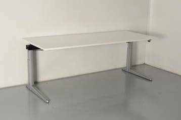 Ahrend Essa bureau, wit blad, 200 x 80 cm, hoogte, Ophalen of Verzenden, Nieuw