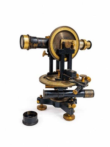 Theodoliet - H. Morin , optique - 1900-1920 - Frankrijk -