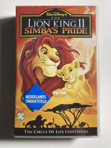 THE LION KING 2 SIMBAS PRIDE (VHS), Cd's en Dvd's, Verzenden, Gebruikt