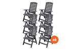 Set van 6 - Hartman Florion Recliner verstelbare tuinstoel -, Verzenden, Nieuw, Overige materialen