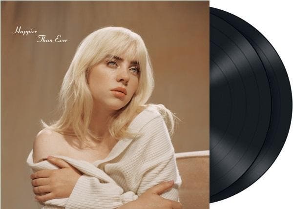 Billie Eilish - Happier Than Ever - 2LP, Cd's en Dvd's, Vinyl | Overige Vinyl, Ophalen of Verzenden