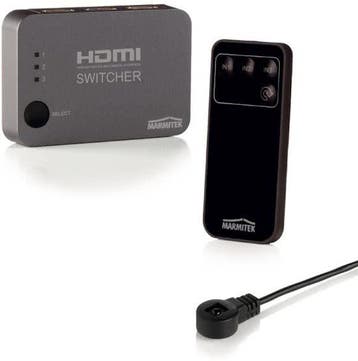 Marmitek Connect 310 UHD - HDMI switcher 3:1 Ultra HD, Verzenden, Nieuw