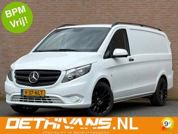Mercedes-Benz Vito L2H1 | Financial Lease voor 287 p/mnd, Automaat, Stof, Gebruikt, Zwart