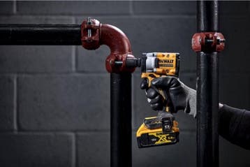 DeWALT DCF923N Compacte accu slagmoersleutel 406Nm 3/8, Ophalen of Verzenden, Zo goed als nieuw