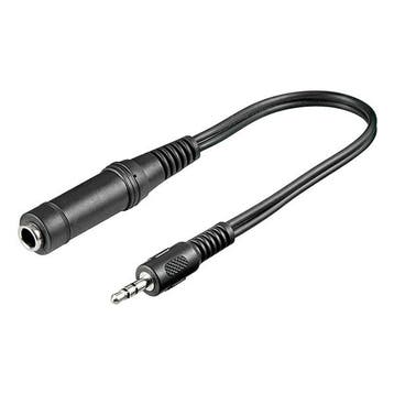 Jack adapter | V  M  | Goobay | 0.2 m (Stereo, 3-polig), Verzenden, Nieuw