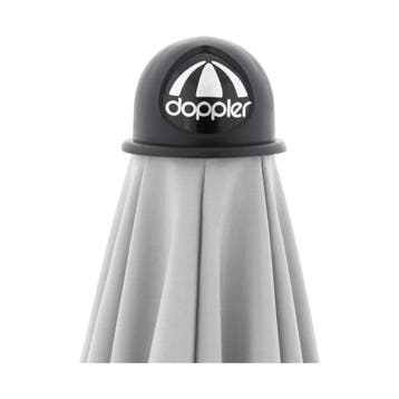 Doppler Parasol voor de tuin Rethink 200 cm, lichtgrijs –., Verzenden, Nieuw, Parasolhoes