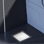 Vierkant Vloerafvoerputje 10×10 cm RVS Anti-geur Zwart, Verzenden, Nieuw