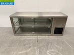 RVS Gamko Koelvitrine 2 Kleppen 131 cm 230V Horeca, Ophalen of Verzenden, Gebruikt