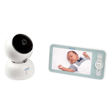 BEABA Video Babyfoon ZEN Premium - Wit (Met camera), Verzenden, Zo goed als nieuw