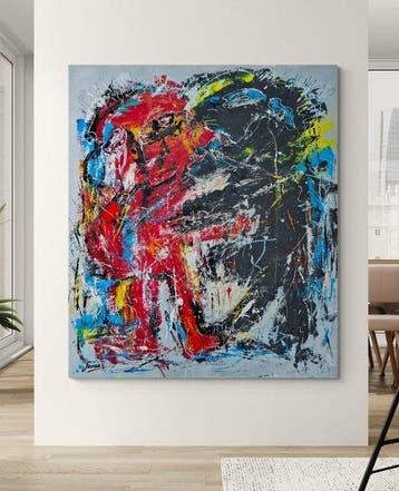 Jovan Srijemac (1962) - Love against chaos - XXL