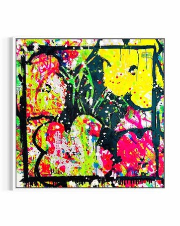 Mikko - Warhol Flowers Street Graff - XXL (NO RESERVE!), Antiek en Kunst