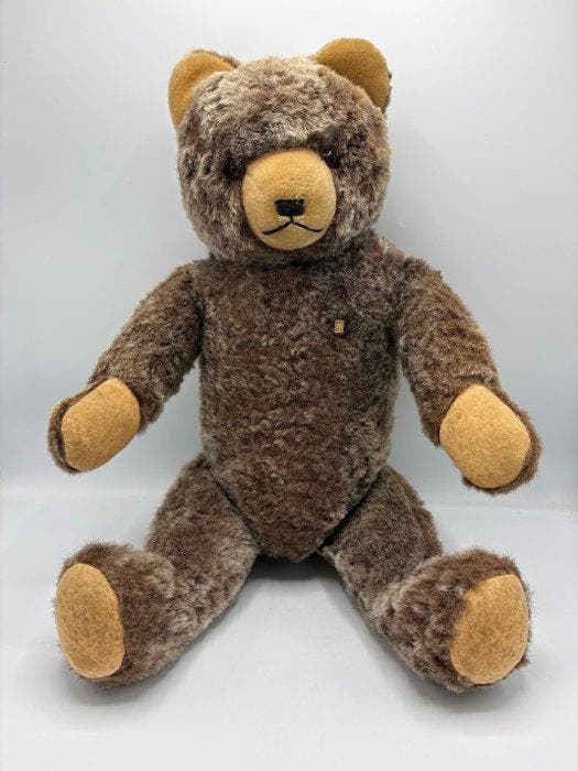 Grisly - Teddybeer Grisly - Duitsland, Antiek en Kunst, Antiek | Speelgoed