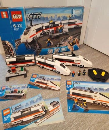 Lego Set - 7897 - City - Passenger Train FUNZIONANTE, Nieuw