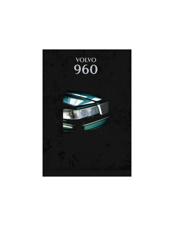 1995 VOLVO 960 BROCHURE NEDERLANDS, Nieuw, Volvo, Author