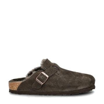 Birkenstock Boston Shearling instapschoenen voor dames, Bruin, Verzenden, Instappers, Nieuw