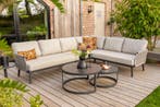 Durban/Rhodos loungeset - hoekbank - 3-delig - Op=Op, Verzenden, Nieuw, Overige materialen, Loungeset