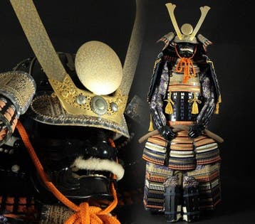 Harnas - Japan - Levensgrote Samurai-harnasset met