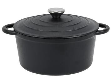 Veiling - Gietijzeren Braadpan– 4,8L – Ø26cm - Pan met, Nieuw