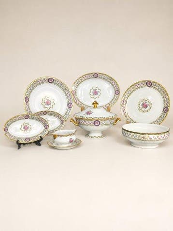 limoges - Maison Haviland - Tafelservies (8) - Louveciennes