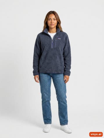 Patagonia Fleecetruien Dames maat XL Charcoal Vintage, Kleding | Dames, Ophalen of Verzenden, Nieuw