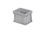 Stapelbak 200x150xH145mm gesloten grijs, Ophalen of Verzenden, Nieuw