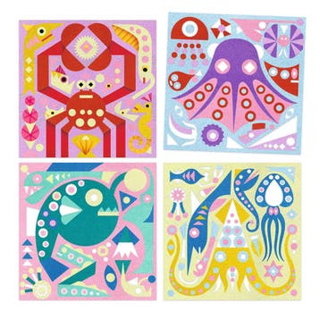 Djeco schilderijen zand Sea Lights  van €18,99 voor €17,90, Ophalen of Verzenden, Nieuw