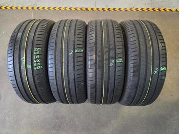 225/45/18 91Y PIRELLI ZOMERBANDEN 6,6MM PROFIEL 4X, Ophalen, 18 inch, Gebruikt, Band(en)