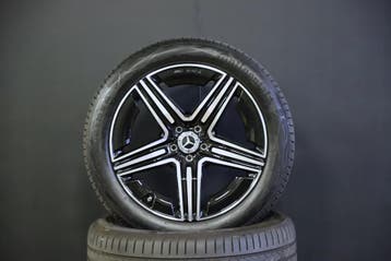 Velgen Mercedes-Benz GLC-Klasse W254 AMG Continental Zomerba, Auto-onderdelen, Banden en Velgen, Ophalen, Gebruikt, 285 mm, Banden en Velgen