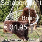 BRUIN Schapenvacht XL schapenvel schapenhuid € 34,95, Ophalen of Verzenden, Nieuw