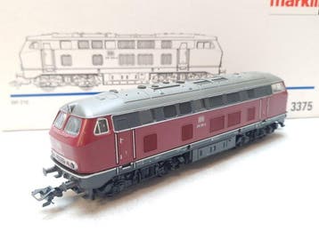 Märklin H0 - 3375 - Diesellocomotief (1) - BR 216 199-0 - DB, Nieuw