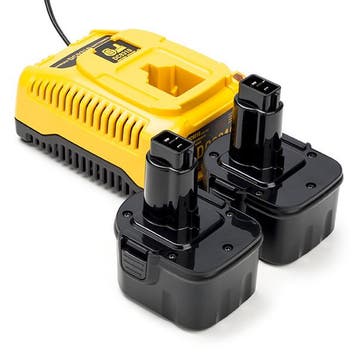 Aanbieding: 2x DeWalt 12V XRP / DE9074, 123accu huismerk, Verzenden, Nieuw