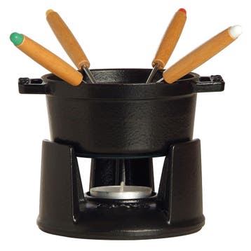GGM Gastro | STAUB SPECIALITIES - Mini Fondue set - Ø 100mm, Verzenden, Nieuw in verpakking