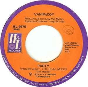vinyl single 7 inch - Van McCoy - Party, Verzenden, Zo goed als nieuw, 7 inch, R&B en Soul