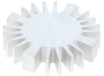 LED heatsink - Koellichaam - 2.4K/W - 50mm - Aluminium, Ophalen of Verzenden, Nieuw