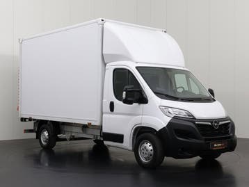 Opel Movano 140PK Bakwagen+Laadklep, Stof, Gebruikt, Euro 6, Wit