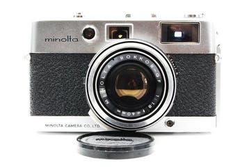 Minolta ALS with Rokkor 2/45mm | Meetzoeker camera (Zonder, Nieuw