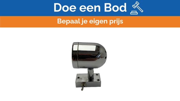 Bieden: Watski Chrome Brass Adjustable Reading Light 12/24V, Watersport en Boten, Bootonderdelen, Elektra en Verlichting, Nieuw