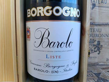2014 Giacomo Borgogno & Figli Vigna Liste - Barolo DOCG - 1, Nieuw