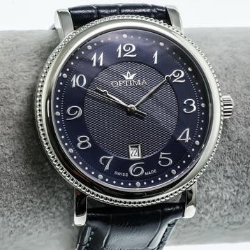 Optima - Swiss Made Watch - OSM426-SL-9 - Zonder, Sieraden, Tassen en Uiterlijk, Horloges | Heren, Nieuw