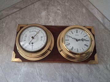 Genfa - Barometer (2) - Messing